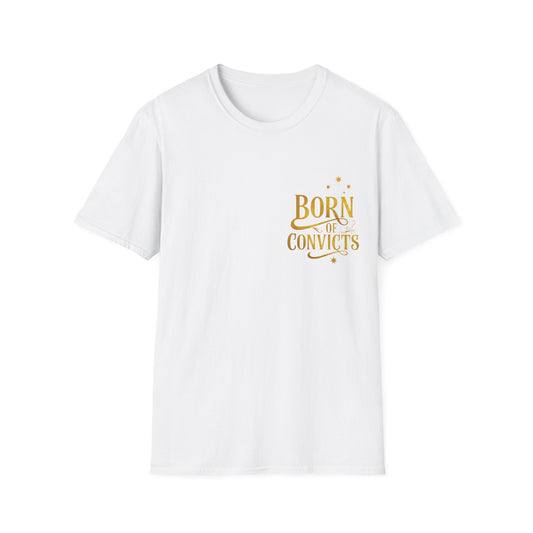 Born of Convicts - Personalise Back of T-Shirt