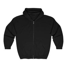 Load image into Gallery viewer, Black Fella White Fella Zip Hoodie
