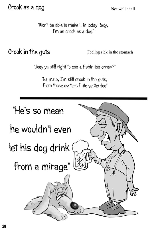 Aussie Slang Book (FREE Shipping)