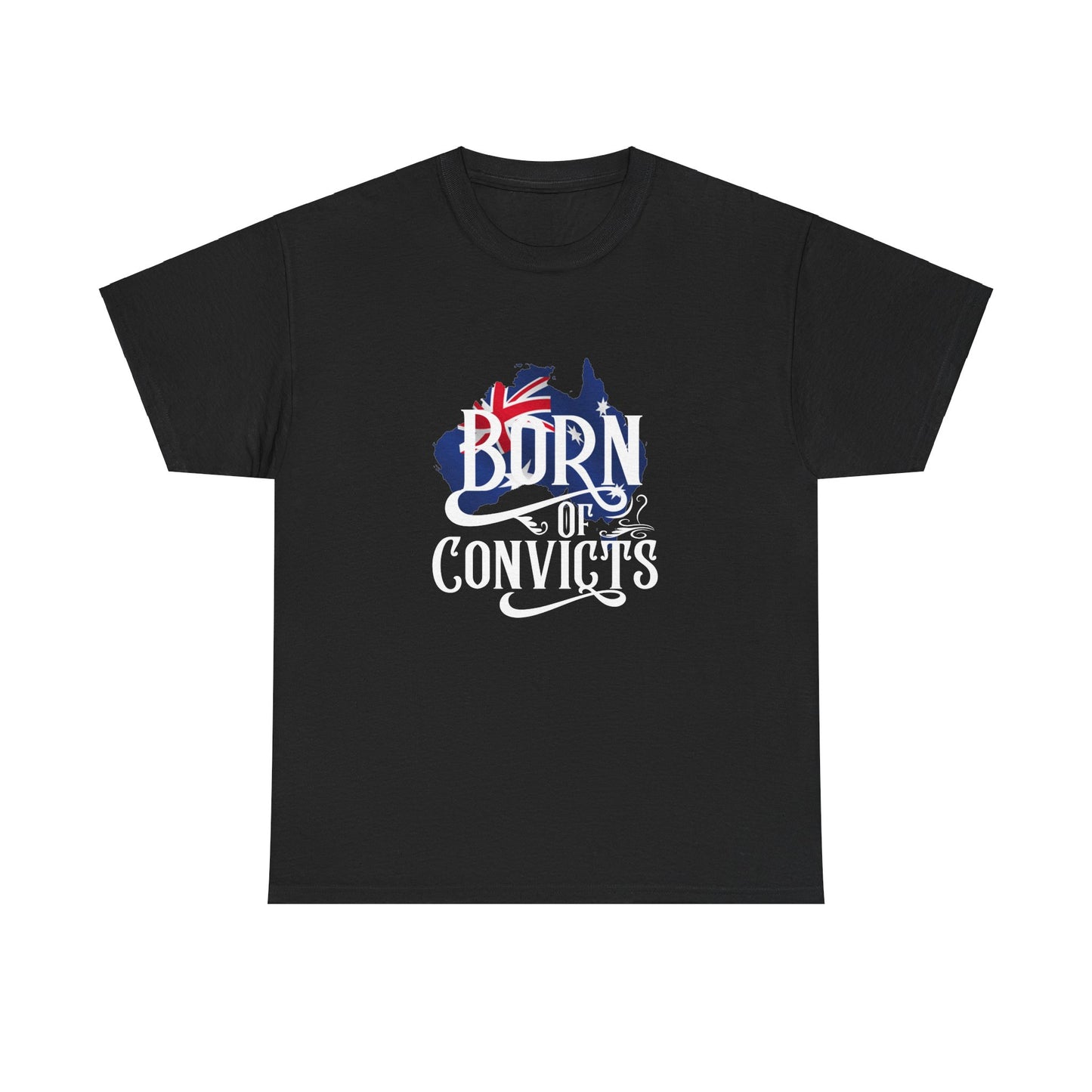Born of Convicts Aussie Map up to 5XL