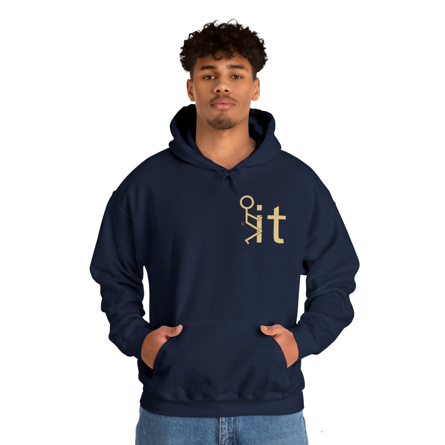 Fuckit lets have a beer Hoodie (front and back print)