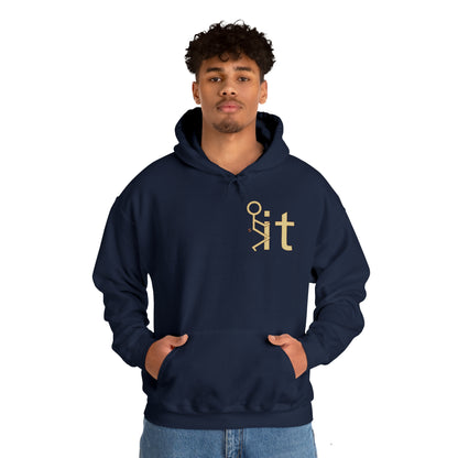 Fuckit lets have a beer Hoodie (front and back print)