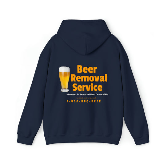 Beer Removal Service Hoodie