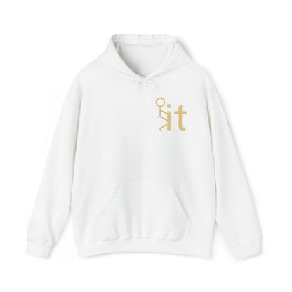Fuckit lets have a beer Hoodie (front and back print)