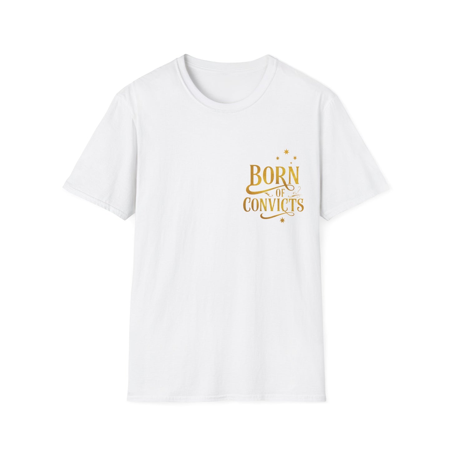 Born of Convicts -  Personalise Back of T-Shirt