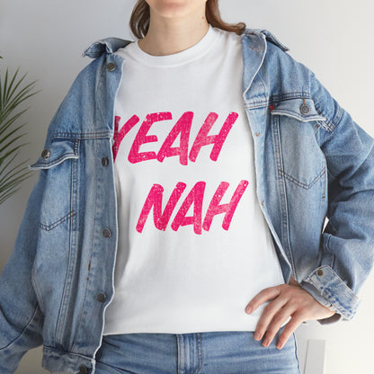 Yeah Nah pink