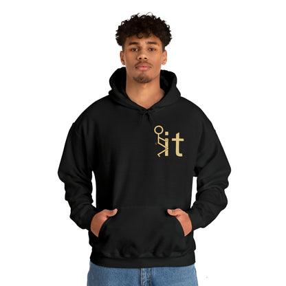 Fuckit lets have a beer Hoodie (front and back print)