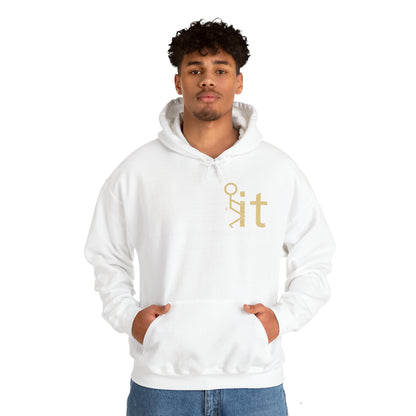 Fuckit lets have a beer Hoodie (front and back print)