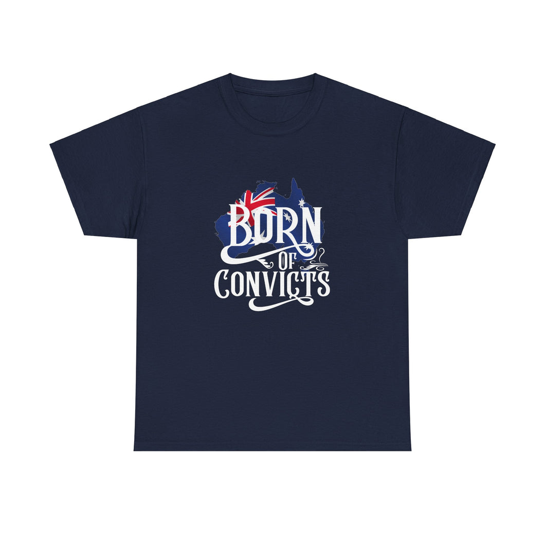 Born of Convicts Aussie Map up to 5XL