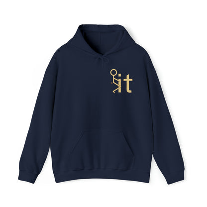 Fuckit lets have a beer Hoodie (front and back print)