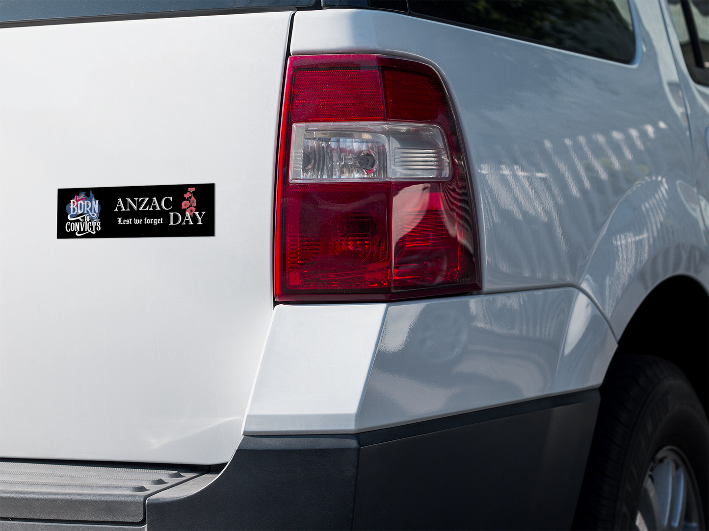 BOC Anzac Day Bumper Sticker - FREE SHIPPING