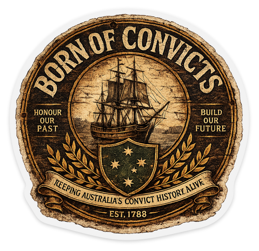 BOC Heritage Sticker  - FREE SHIPPING