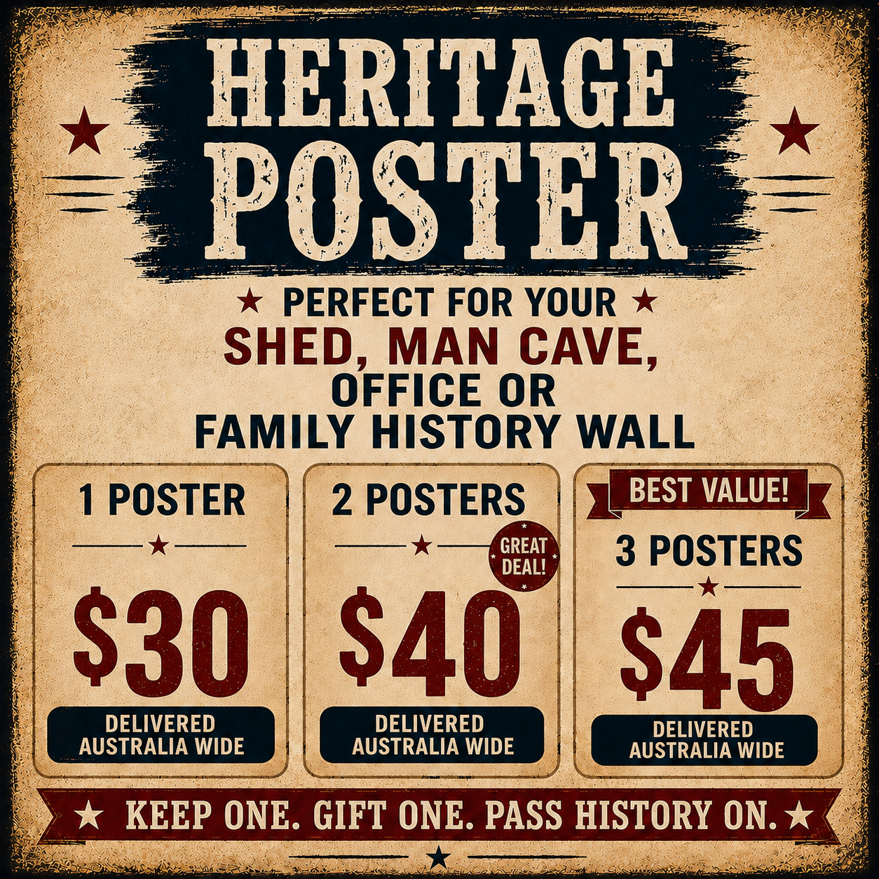 BOC Heritage Poster