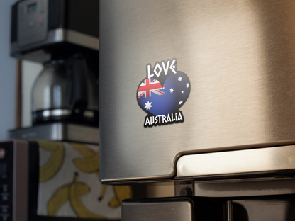 Love Australia Fridge Magnet (FREE Shipping)