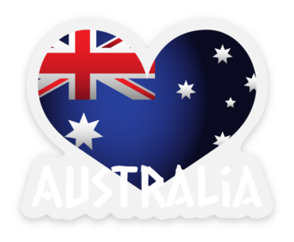 3 Pack Love Australia - FREE Shipping