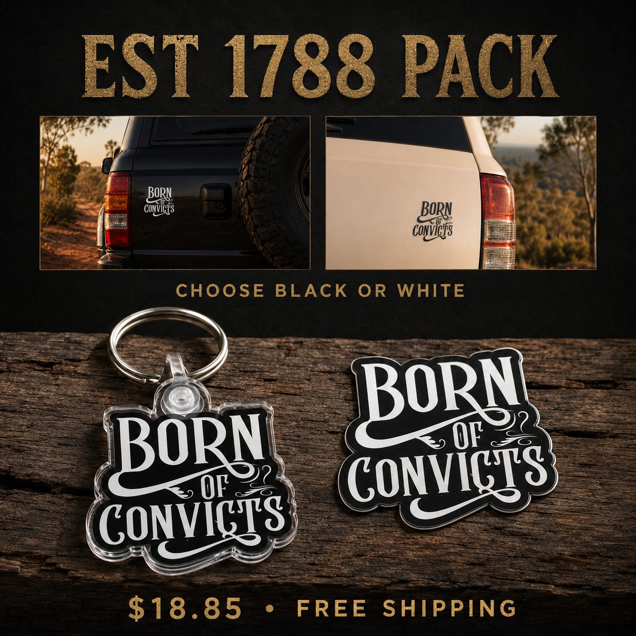 EST 1788 Pack - FREE SHIPPING