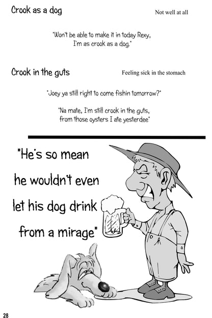 Aussie Slang Book (FREE Shipping)