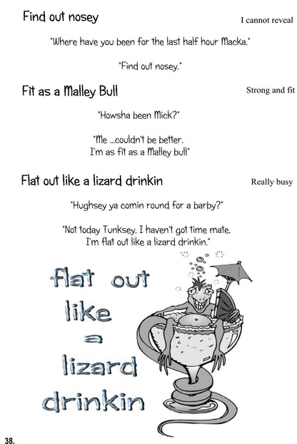 Aussie Slang Book (FREE Shipping)