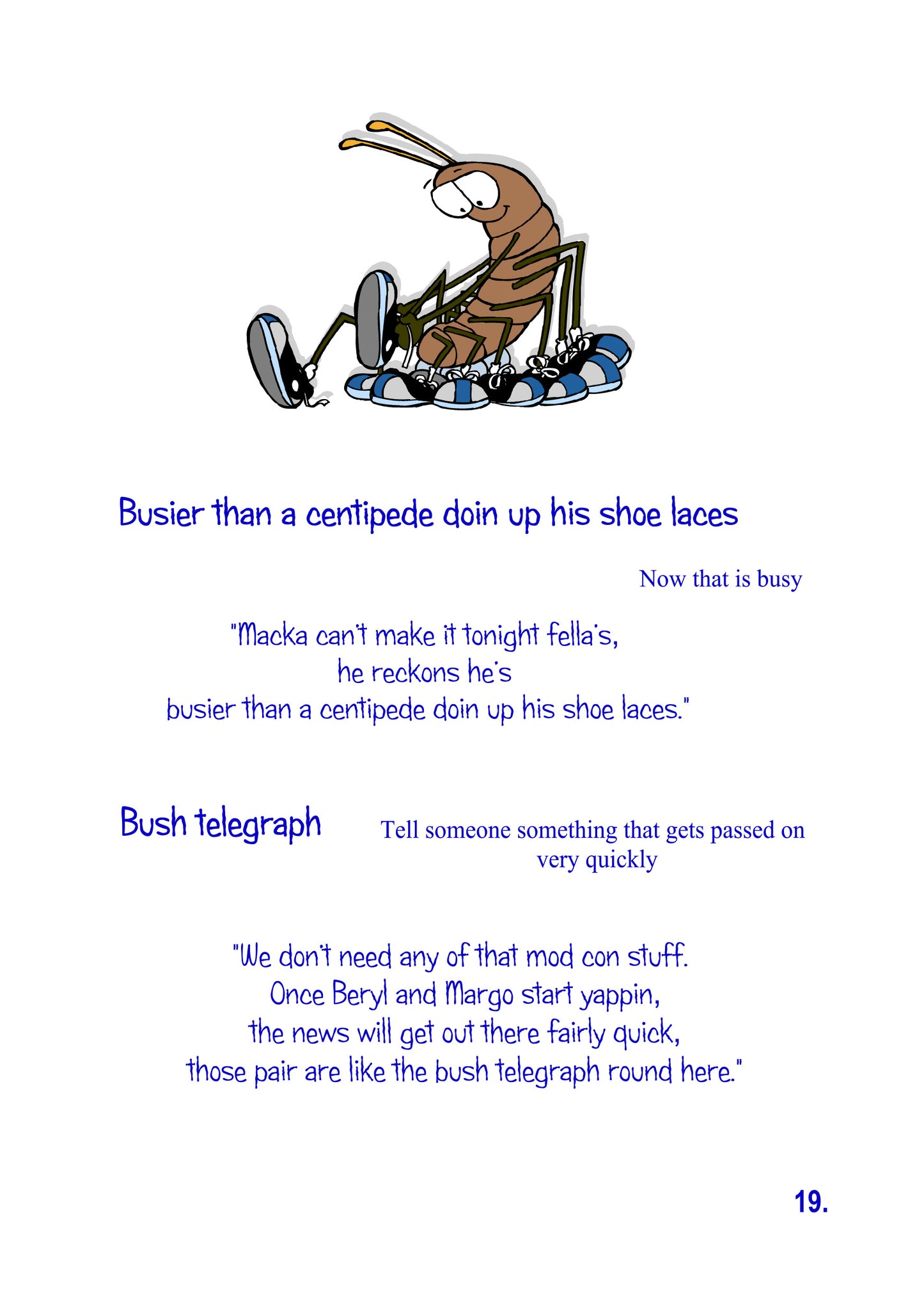 Aussie Slang Book - Full Colour (Free Shipping)