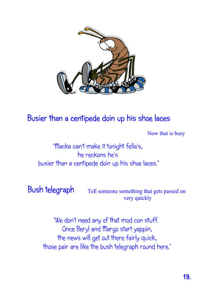 Aussie Slang Book - Full Colour (Free Shipping)