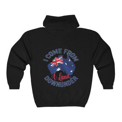 Land Down Under Zip Hoodie