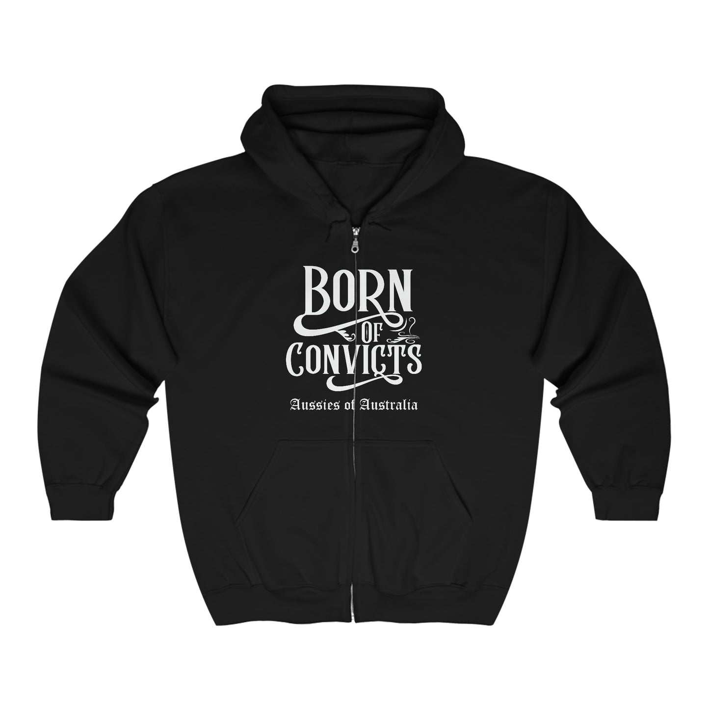BOC Aussie Full Zip Hoodie